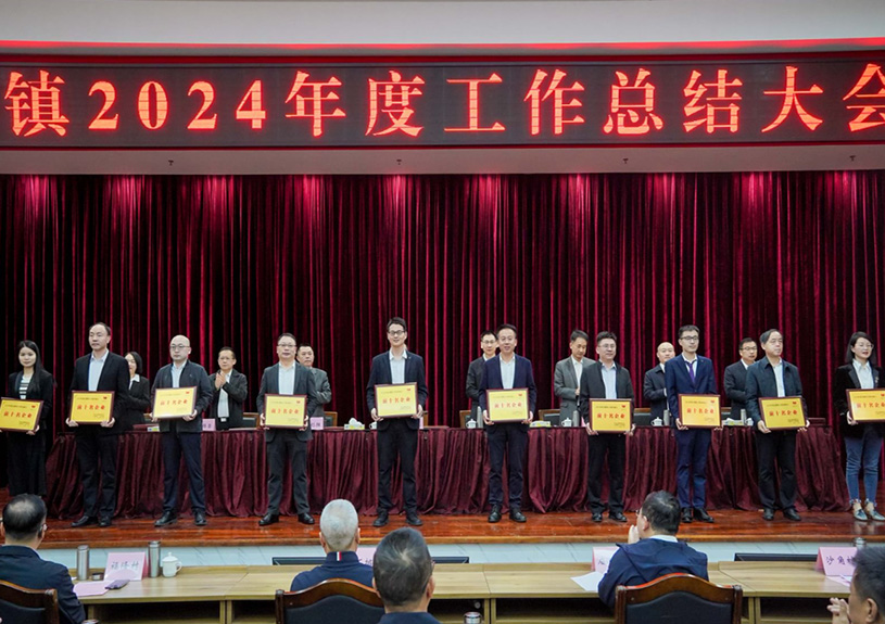 双项殊荣！豪利777官方网站电声荣登石排镇2024年度“双十强”榜单